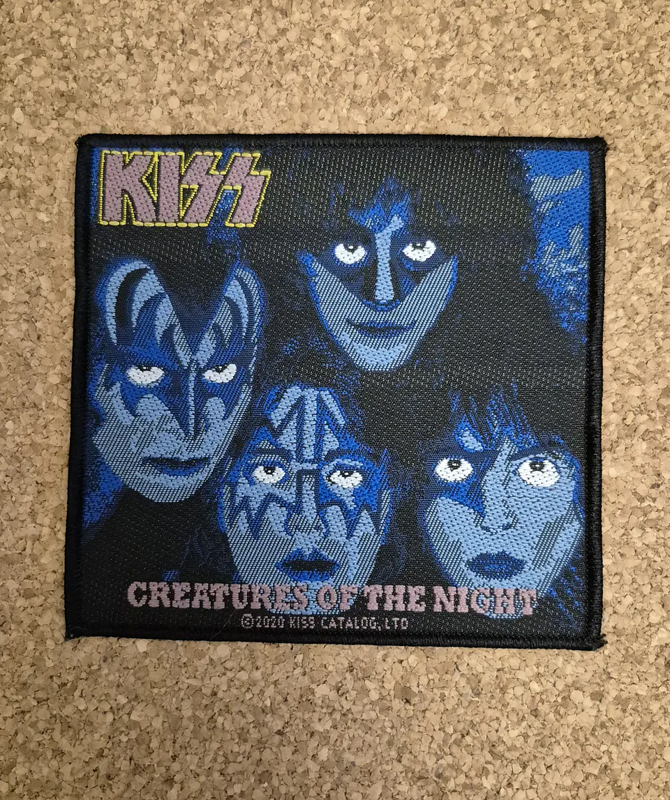 Kiss Patch - Woven & Sew-on 3 Modelos 2