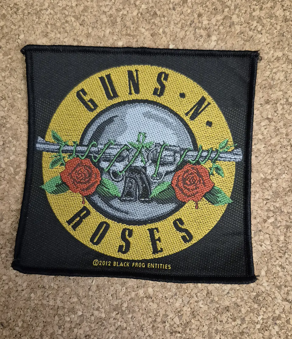 Guns N' Roses Patch - Embroidered & Woven 2 Modelos (Desde 6,00€) 2