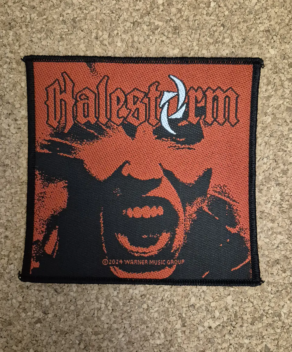 Halestorm Patch - Embroidered & Woven 3 Modelos 3