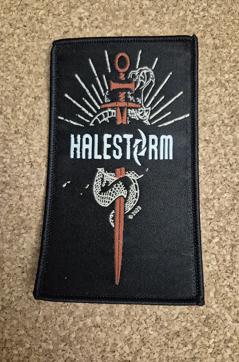 Halestorm Patch - Embroidered & Woven 3 Modelos