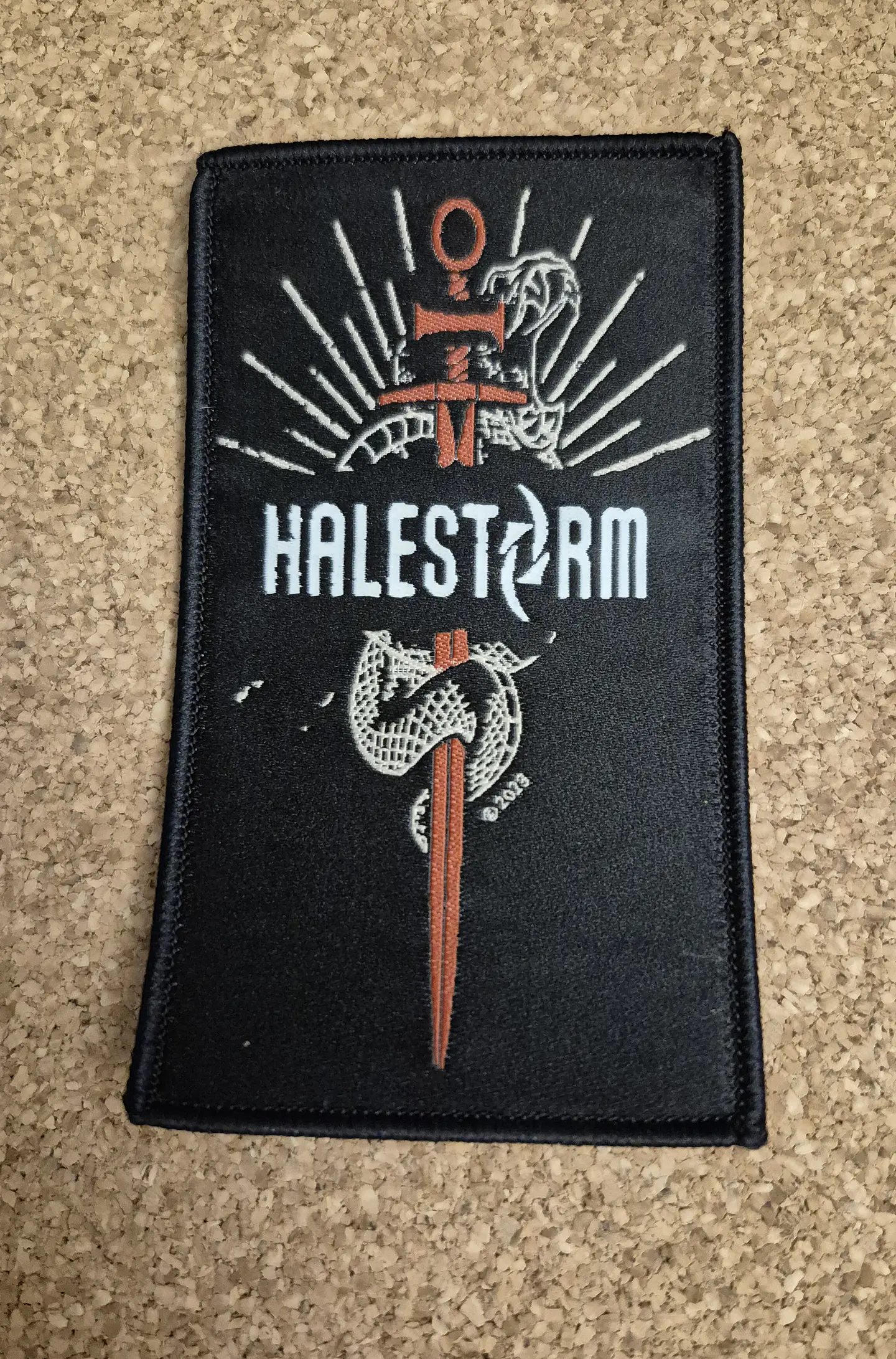 Halestorm Patch - Embroidered & Woven 3 Modelos 2