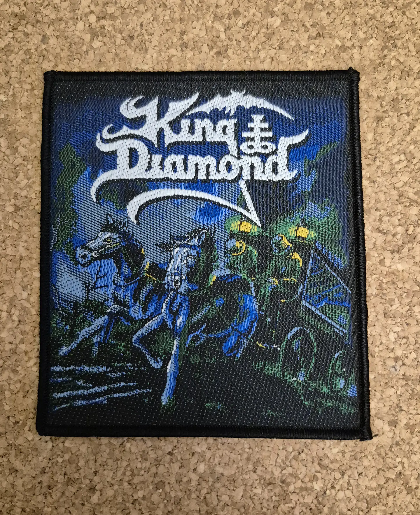 King Diamond Patch - Embroidered & Woven 2 Modelos 2