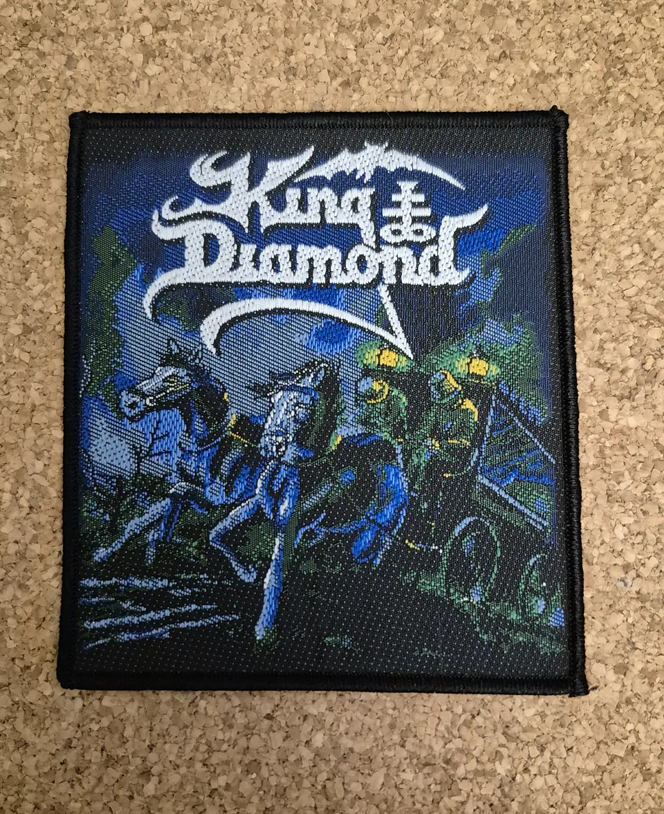 King Diamond Patch - Embroidered & Woven 2 Modelos 2