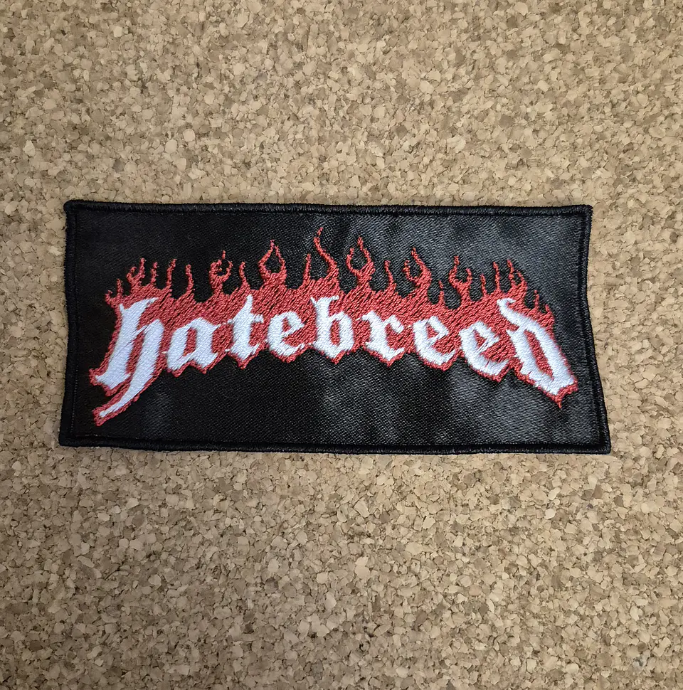 Hatebreed Patch - Embroidered & Woven 2 Modelos 1
