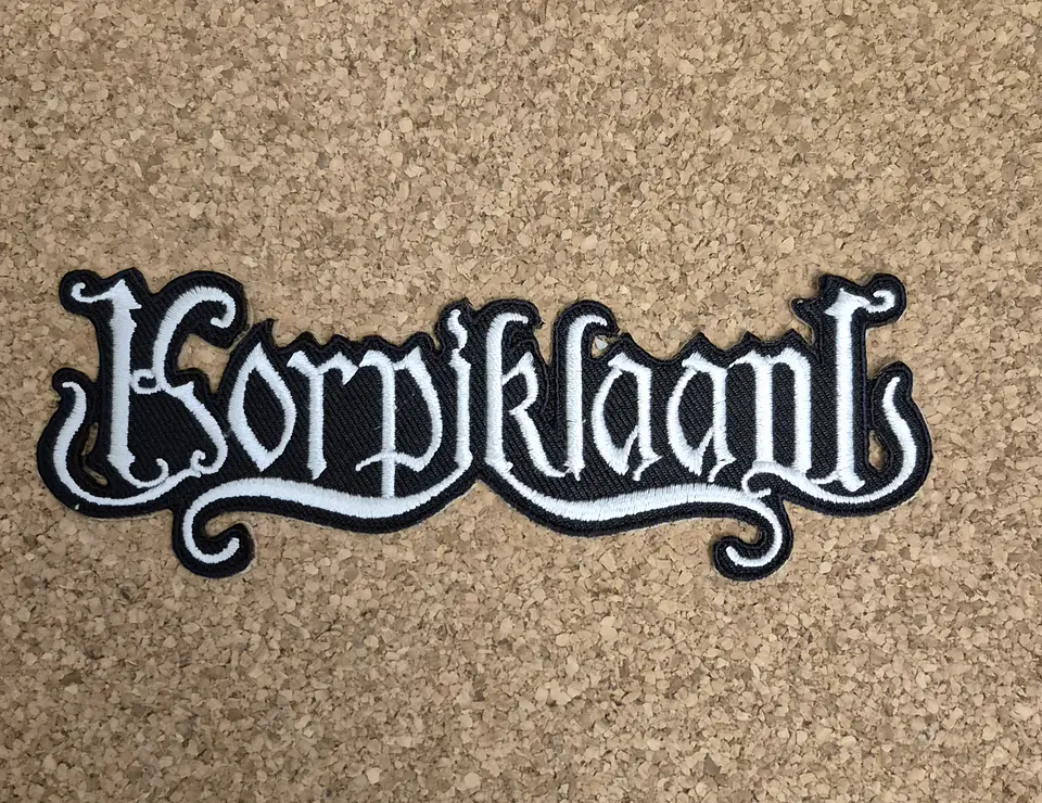 Korpiklaani Patch - Embroidered & Woven 4 Modelos 1
