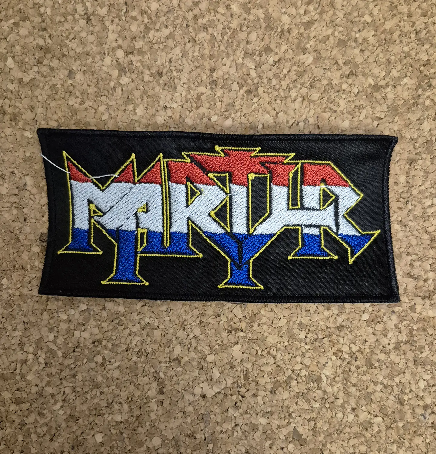 Martyr Patch - Embroidered & Woven 2 Modelos 1