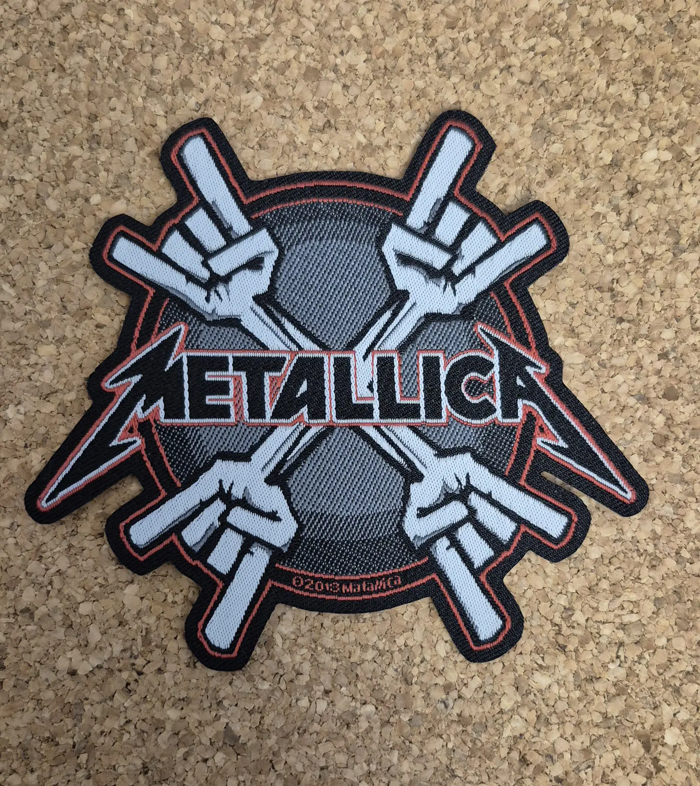 Metallica Patch - Embroidered & Woven 5 Modelos 1