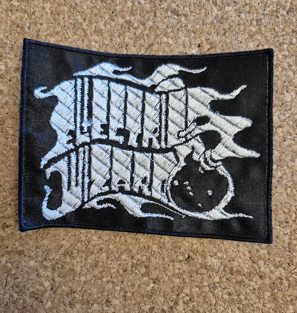 Electric Wizard Patch - Embroidered & Sew-on 2 Modelos 2