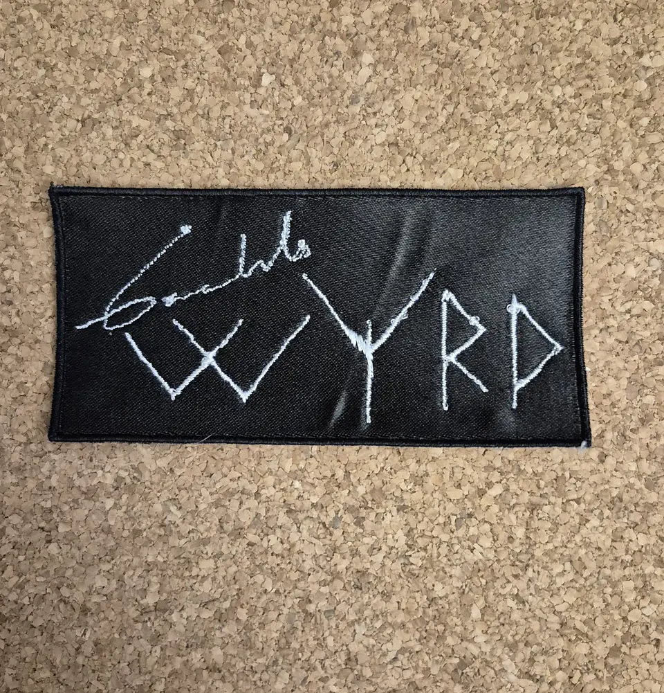 Gaahls Wyrd Patch - Embroidered & Sew-on 2 Modelos 1