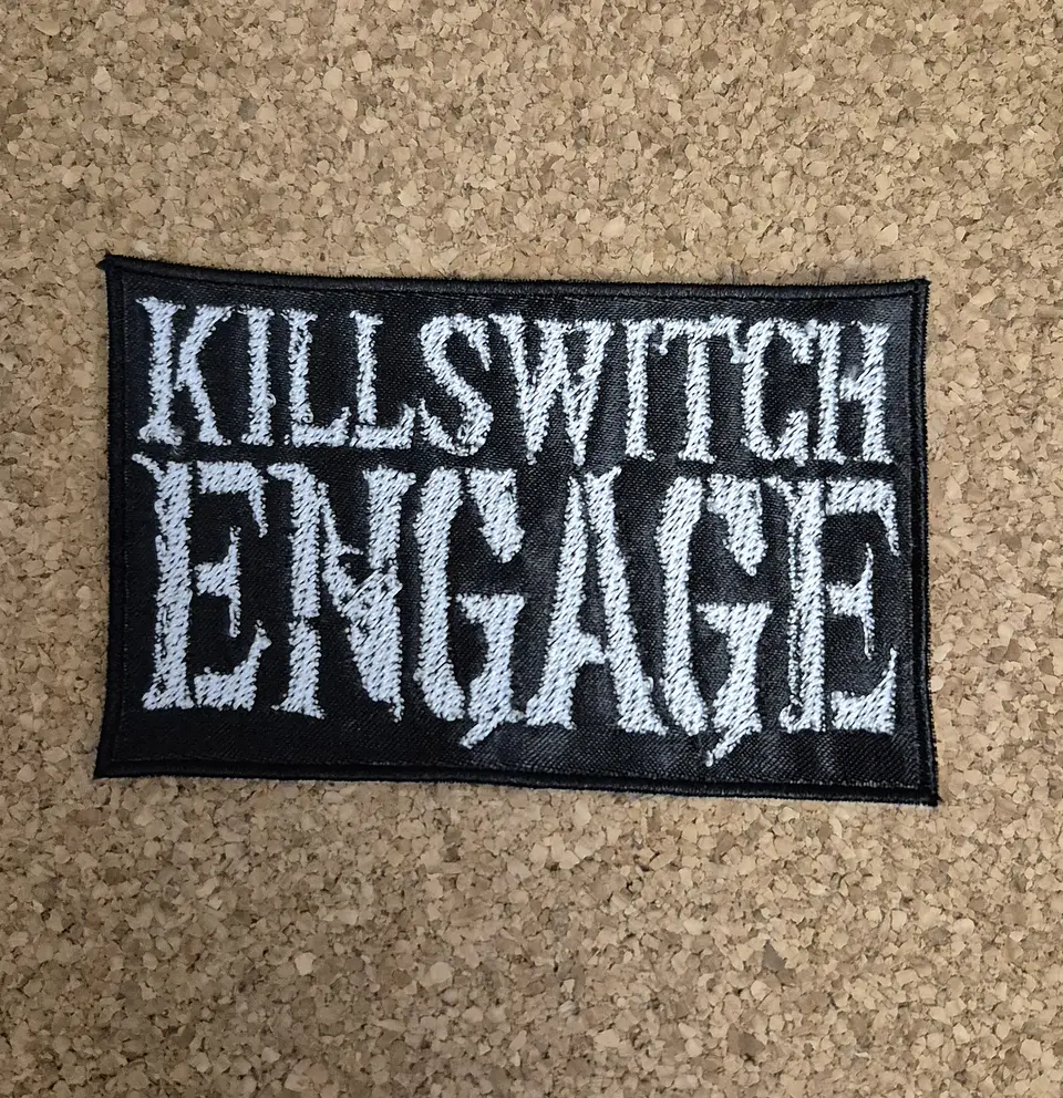 Killswitch Engage Patch - Embroidered & Woven 2 Modelos  1