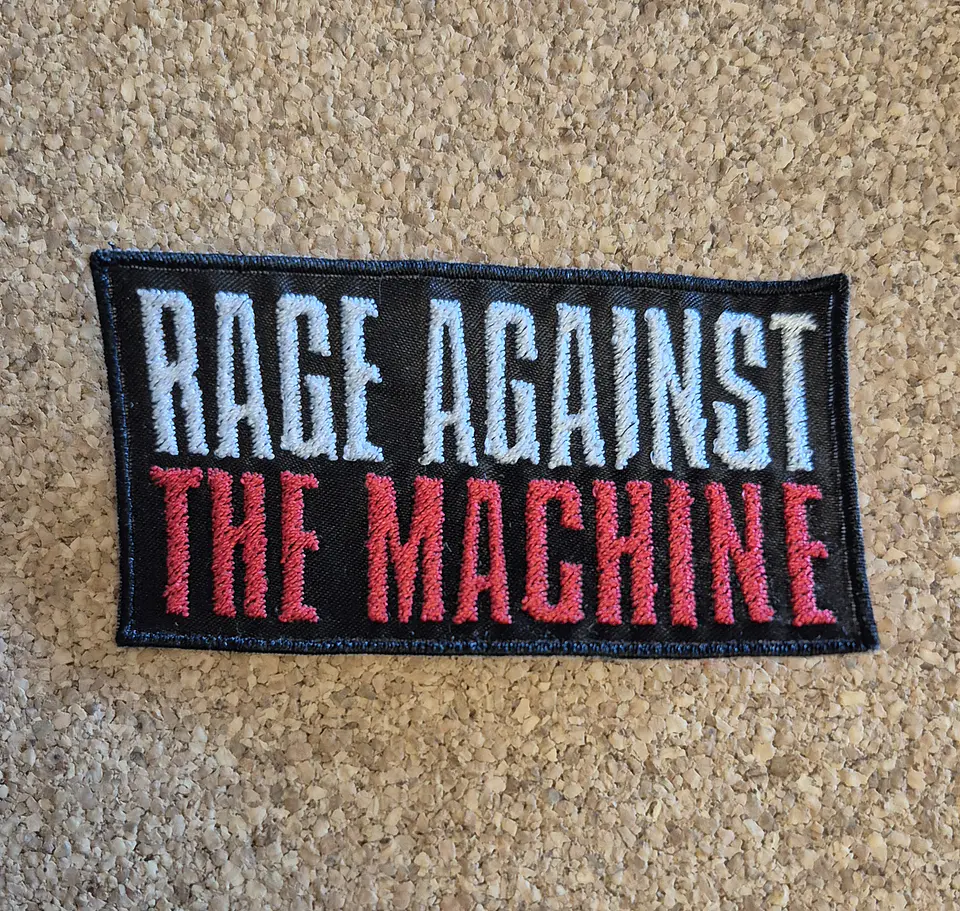 Rage Against the Machine Patch - Embroidered & Woven 3 Modelos (Desde 8,00€)  1