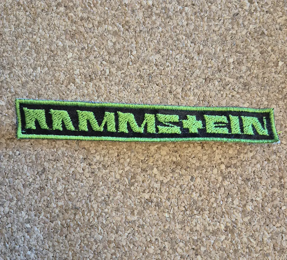 Rammstein Patch - Embroidered & Woven 3 Modelos (Desde 7,00€)  3