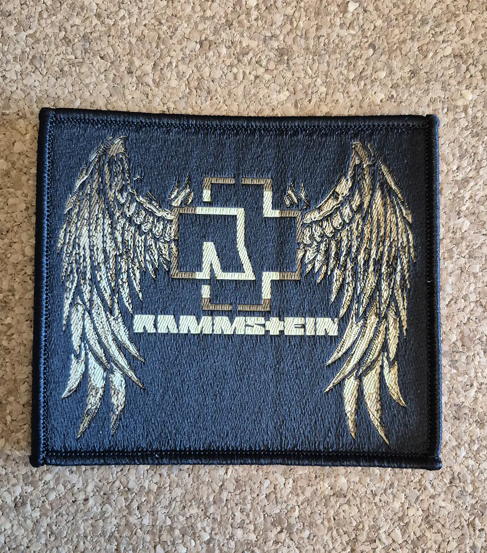 Rammstein Patch - Embroidered & Woven 3 Modelos (Desde 7,00€)  1