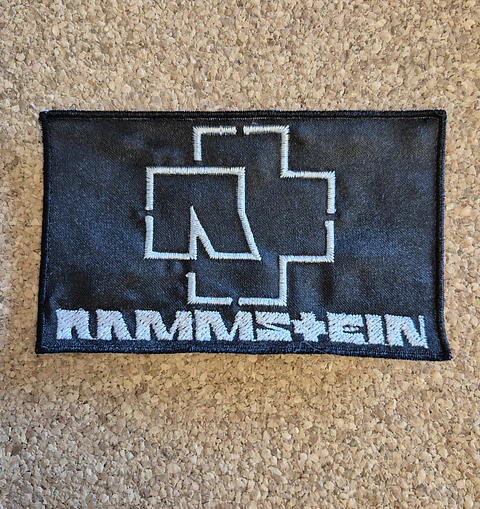 Rammstein Patch - Embroidered & Woven 3 Modelos (Desde 7,00€) 