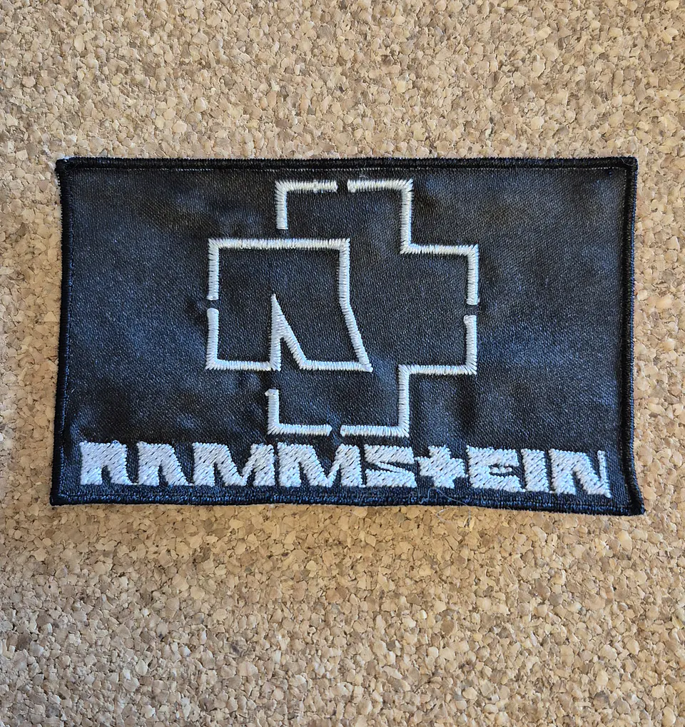 Rammstein Patch - Embroidered & Woven 3 Modelos (Desde 7,00€)  2