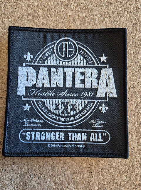 Pantera Patch - Embroidered & Woven 3 Modelos (Desde 8,00€)  - COPIE