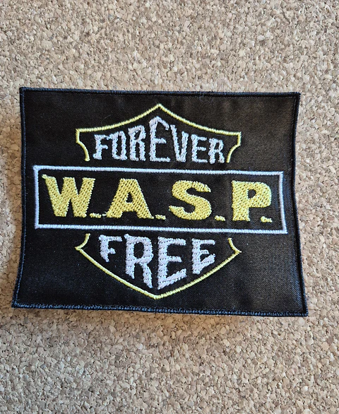 Wasp Patch - Embroidered & Woven 2 Modelos