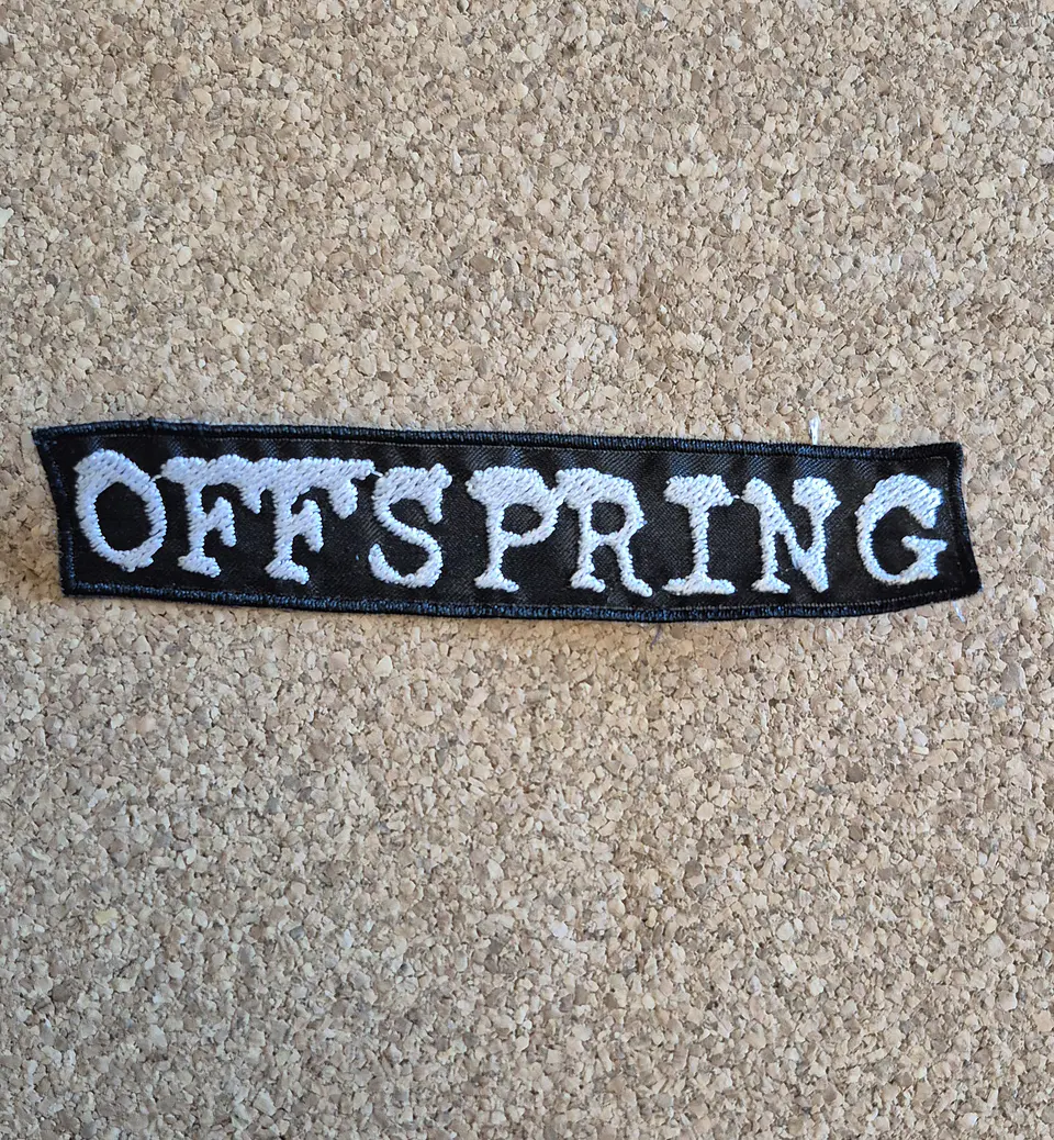 The Offspring Patch - Embroidered & Sew-on 3 Modelos 3