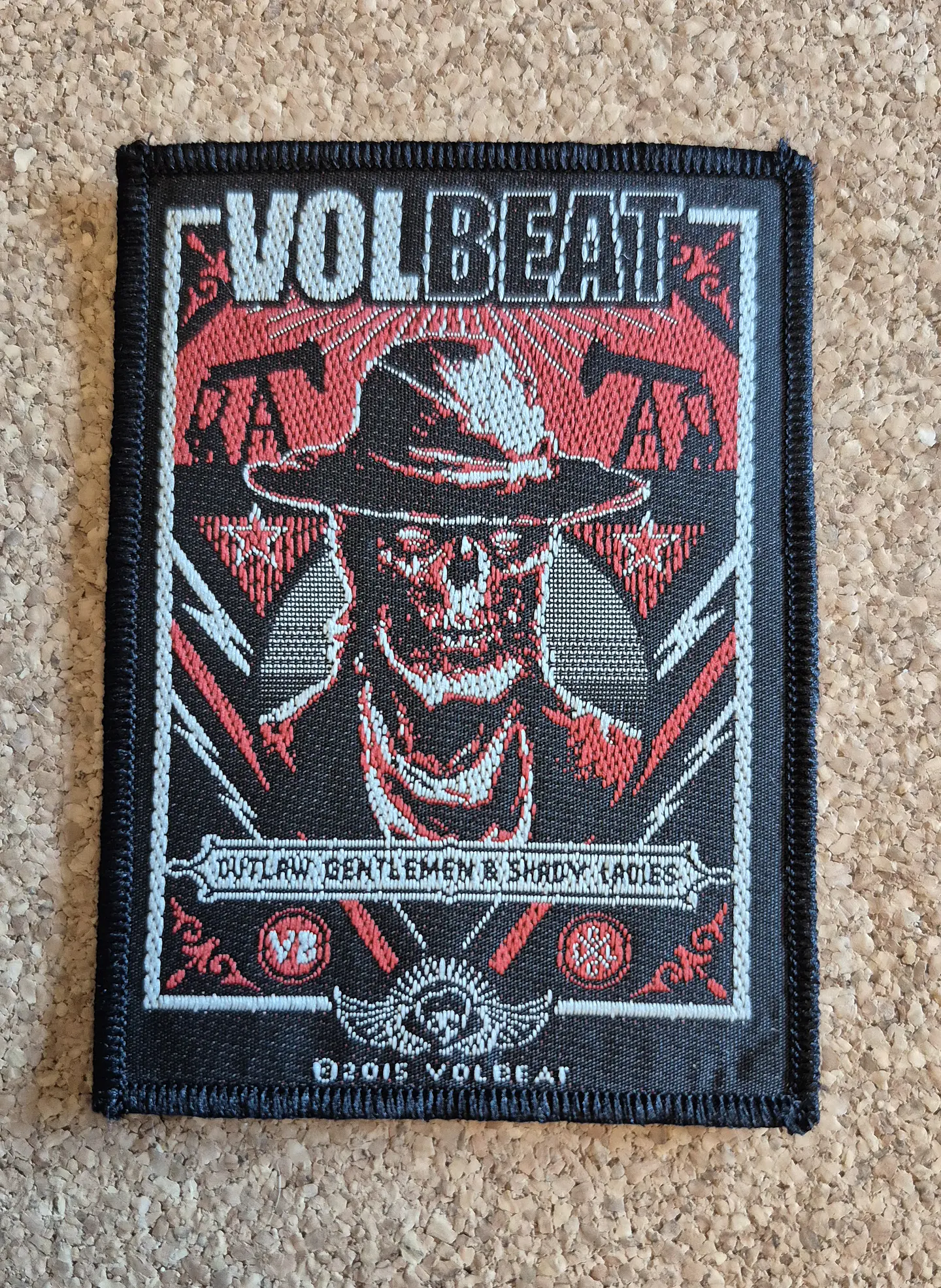 Volbeat Patch - Woven & Sew-on 3 Modelos 1