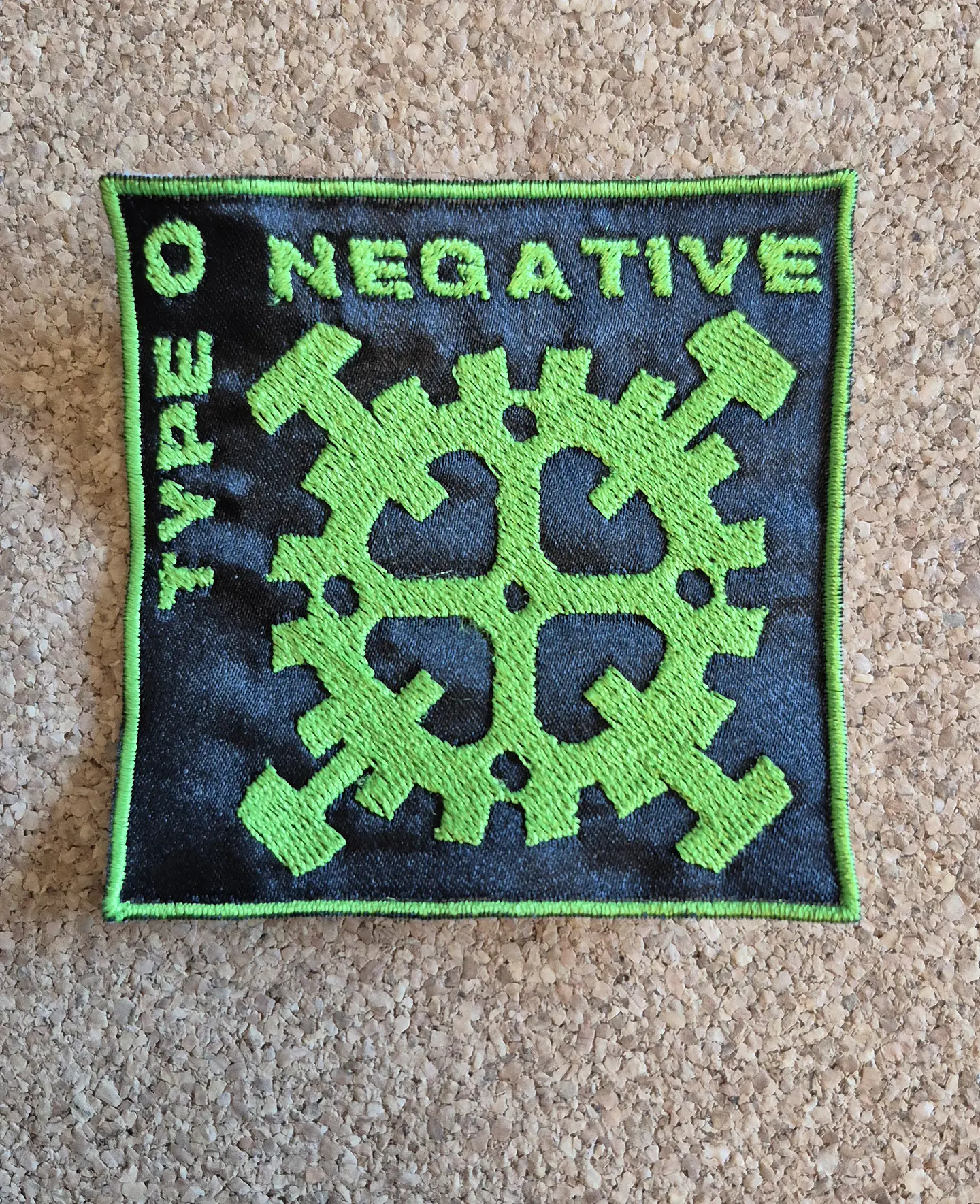 Type O Negative Patch - Embroidered & Woven 3 Modelos  1