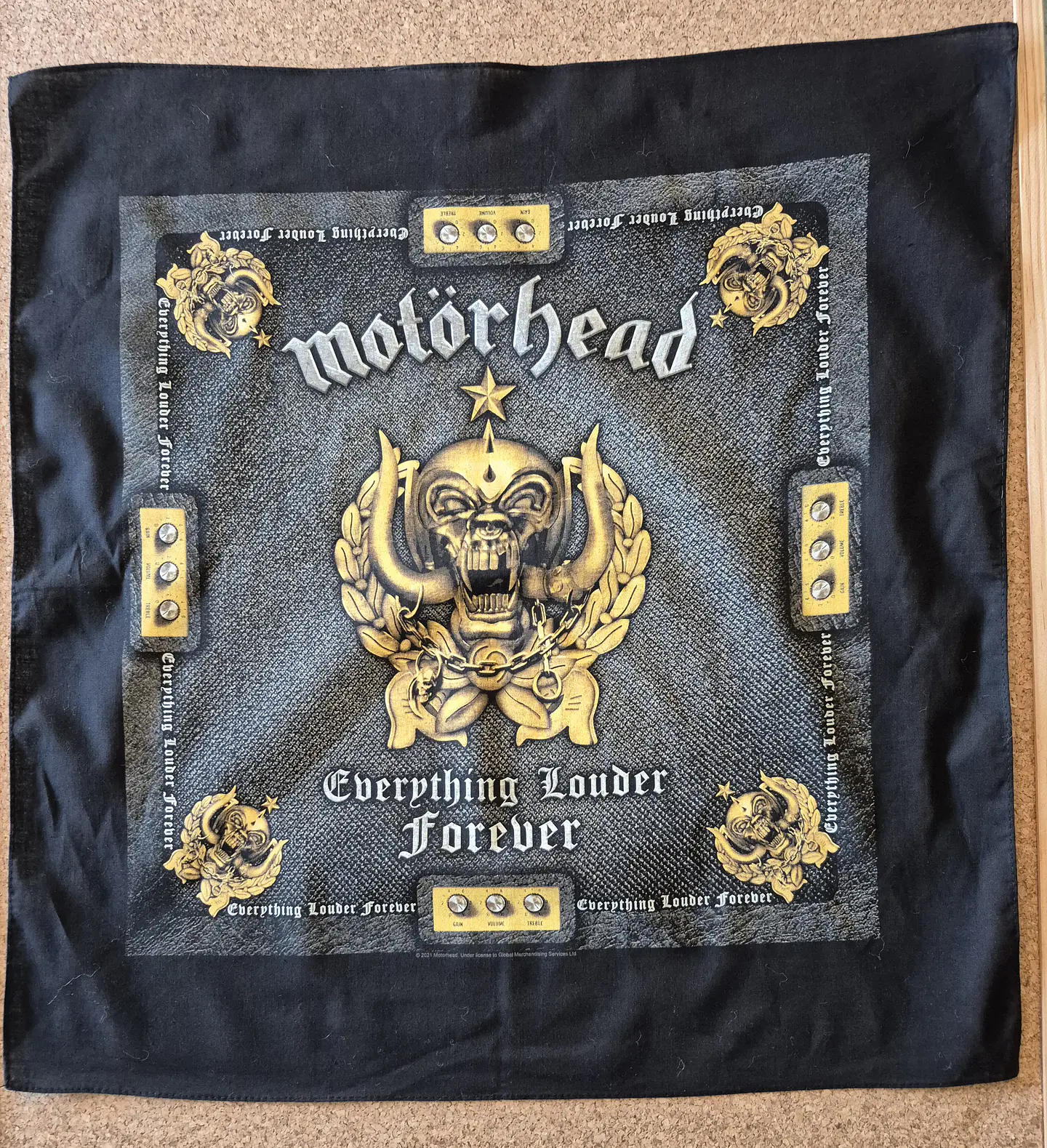 Bandana Motörhead – Everything Louder Than Everything Else 3