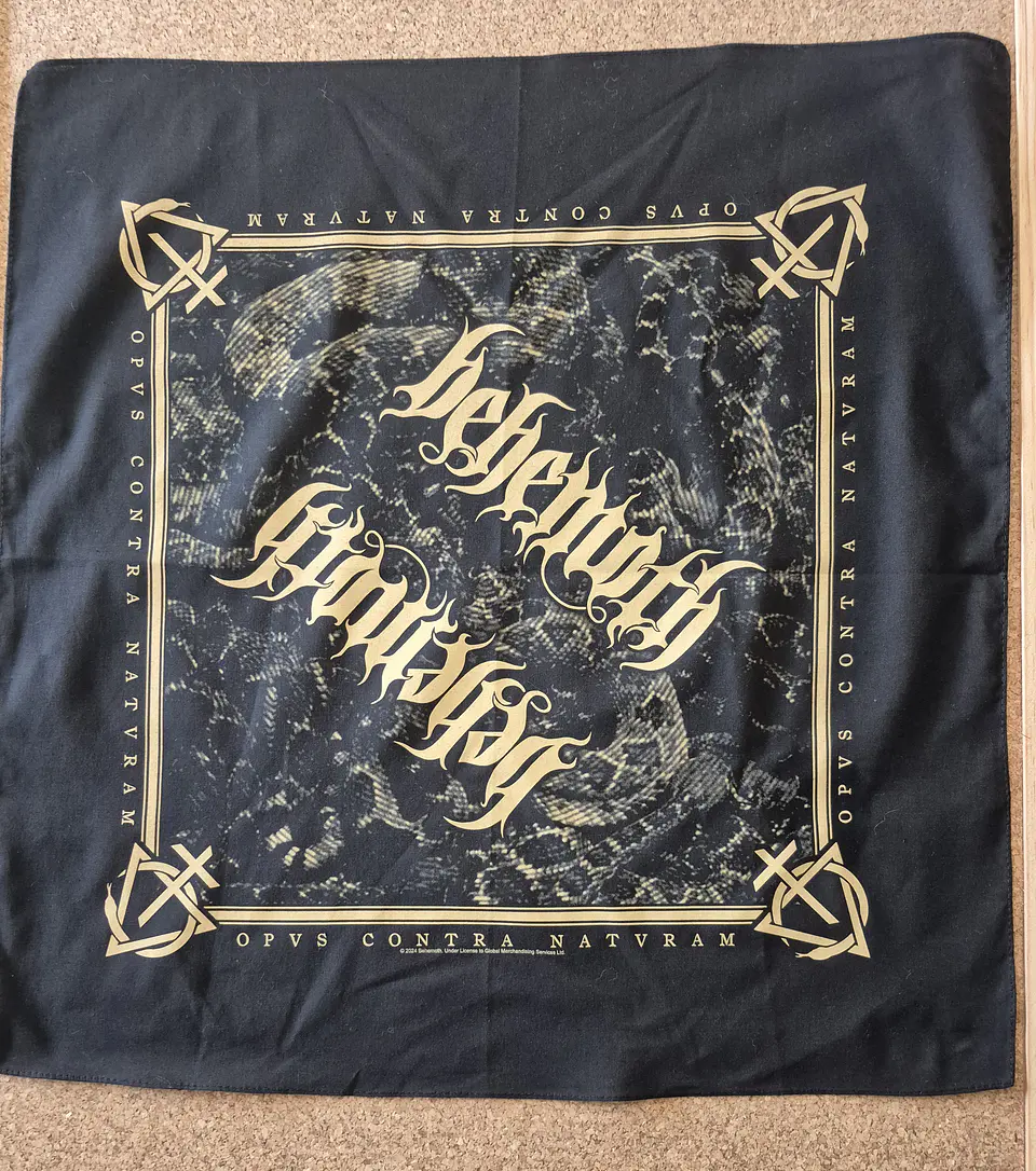 Bandana Behemoth – Classic Logo & Contra 3
