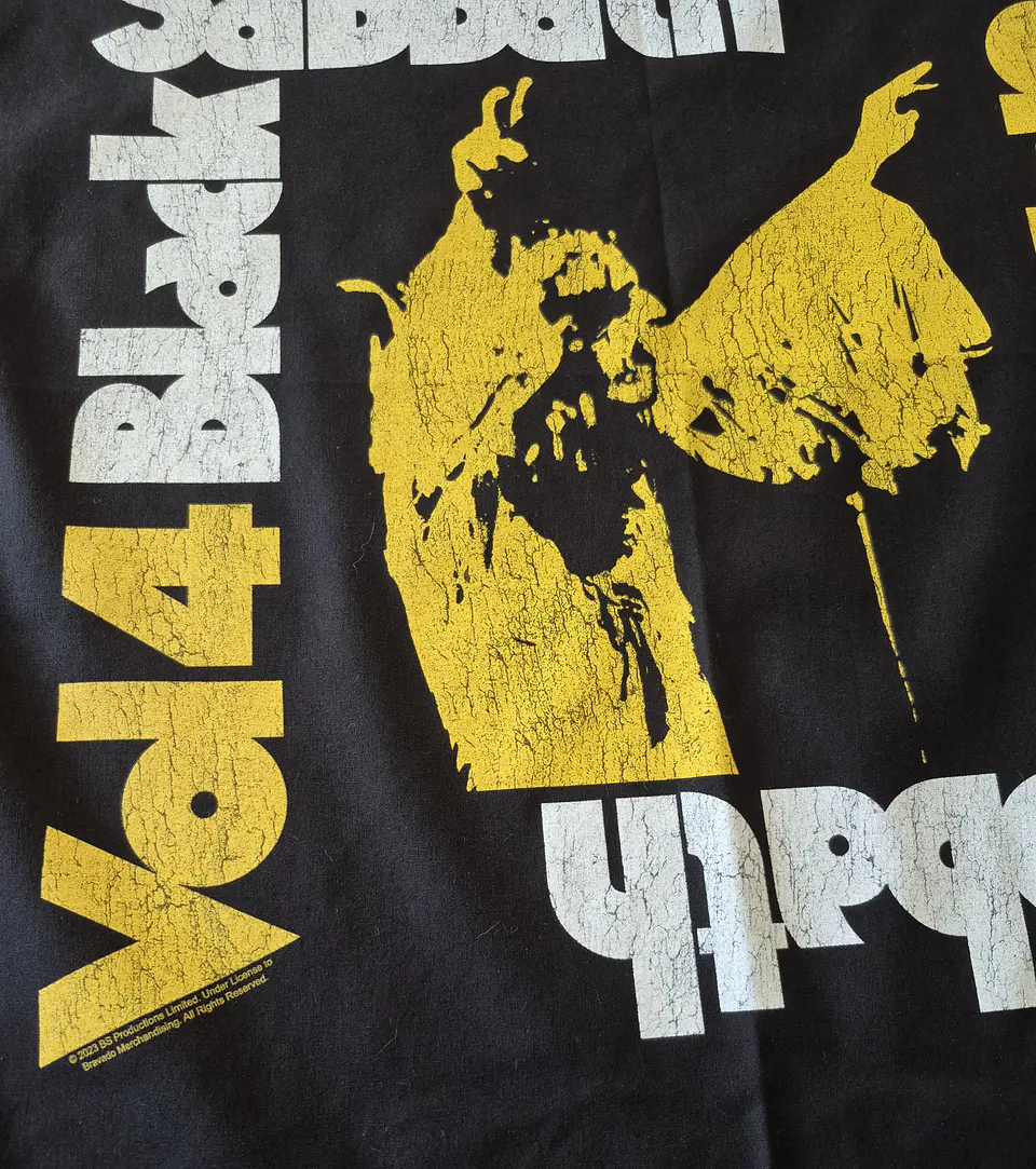 Bandana Black Sabbath – Vol. 4 Classic Logo 3
