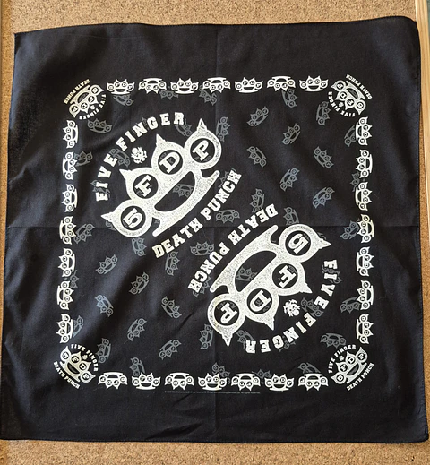 ​Bandana Five Finger Death Punch – Knucklehead Logo