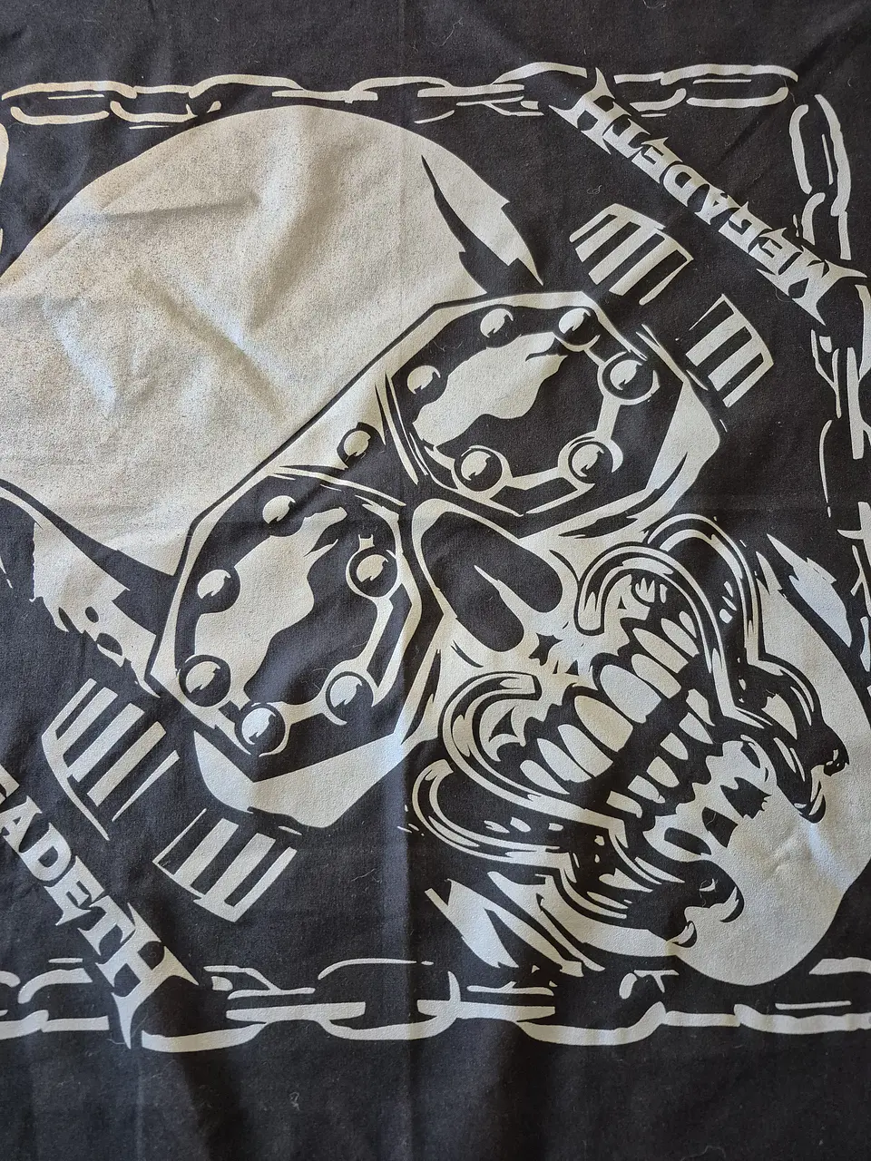 ​Bandana Megadeth – Classic Logo & Vic Rattlehead 3