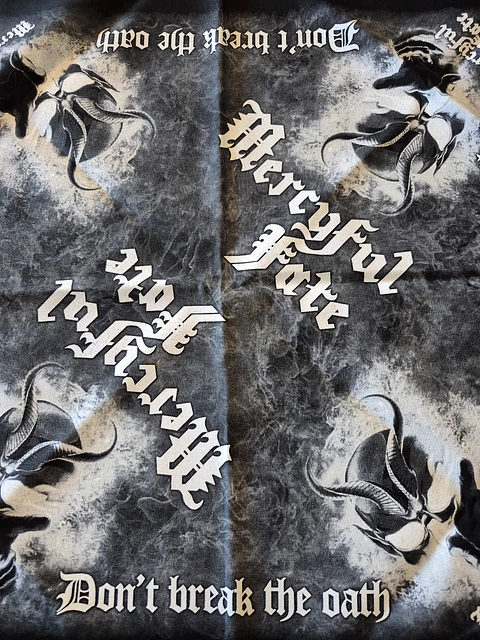 Bandana Mercyful Fate – Don't Break the Oath Classic Logo