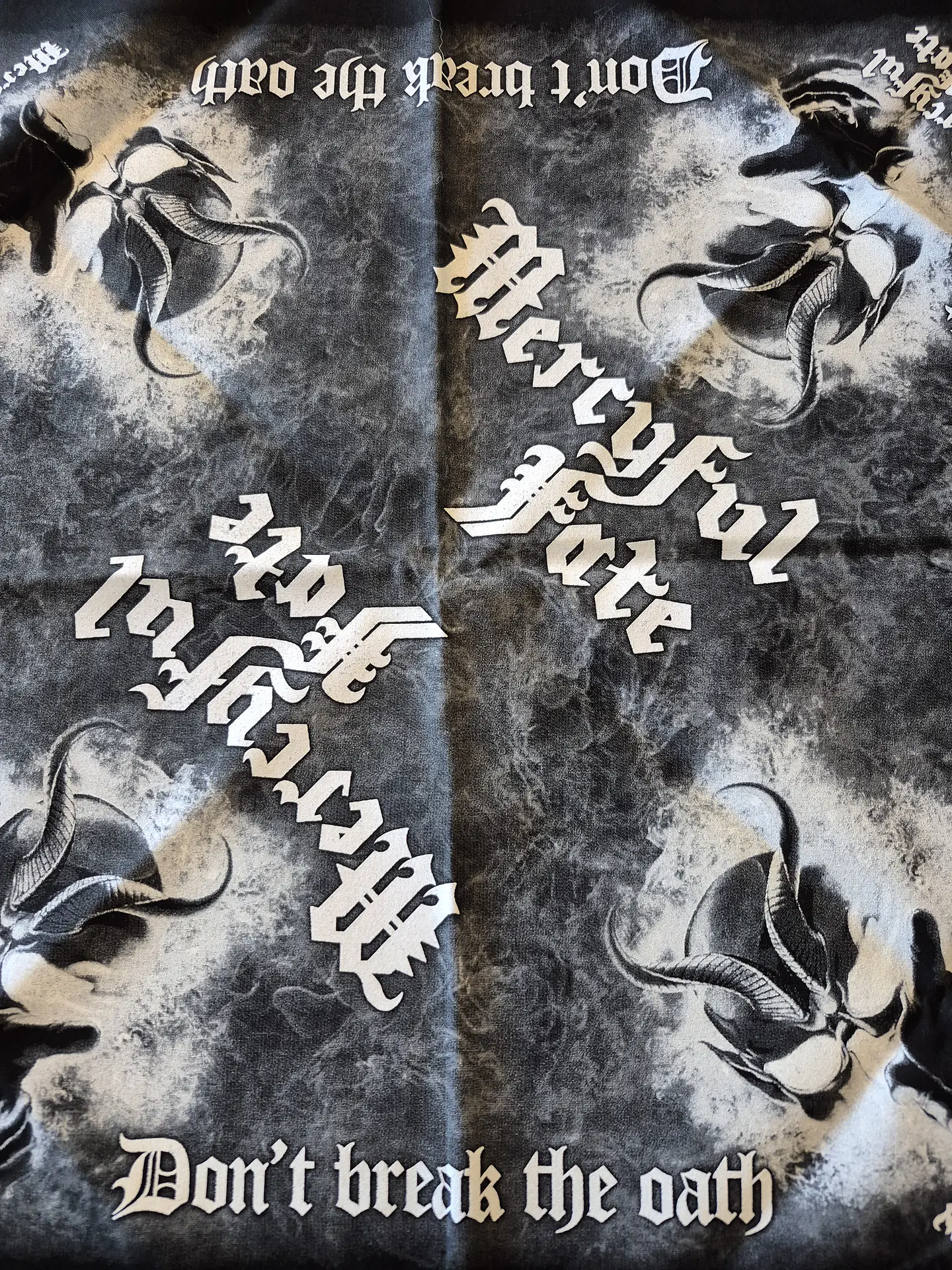Bandana Mercyful Fate – Don't Break the Oath Classic Logo 2