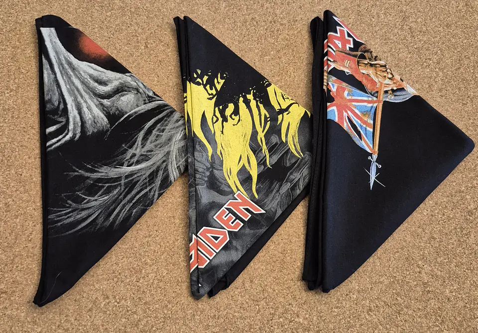 Bandana Iron Maiden - 3 Modelos  1