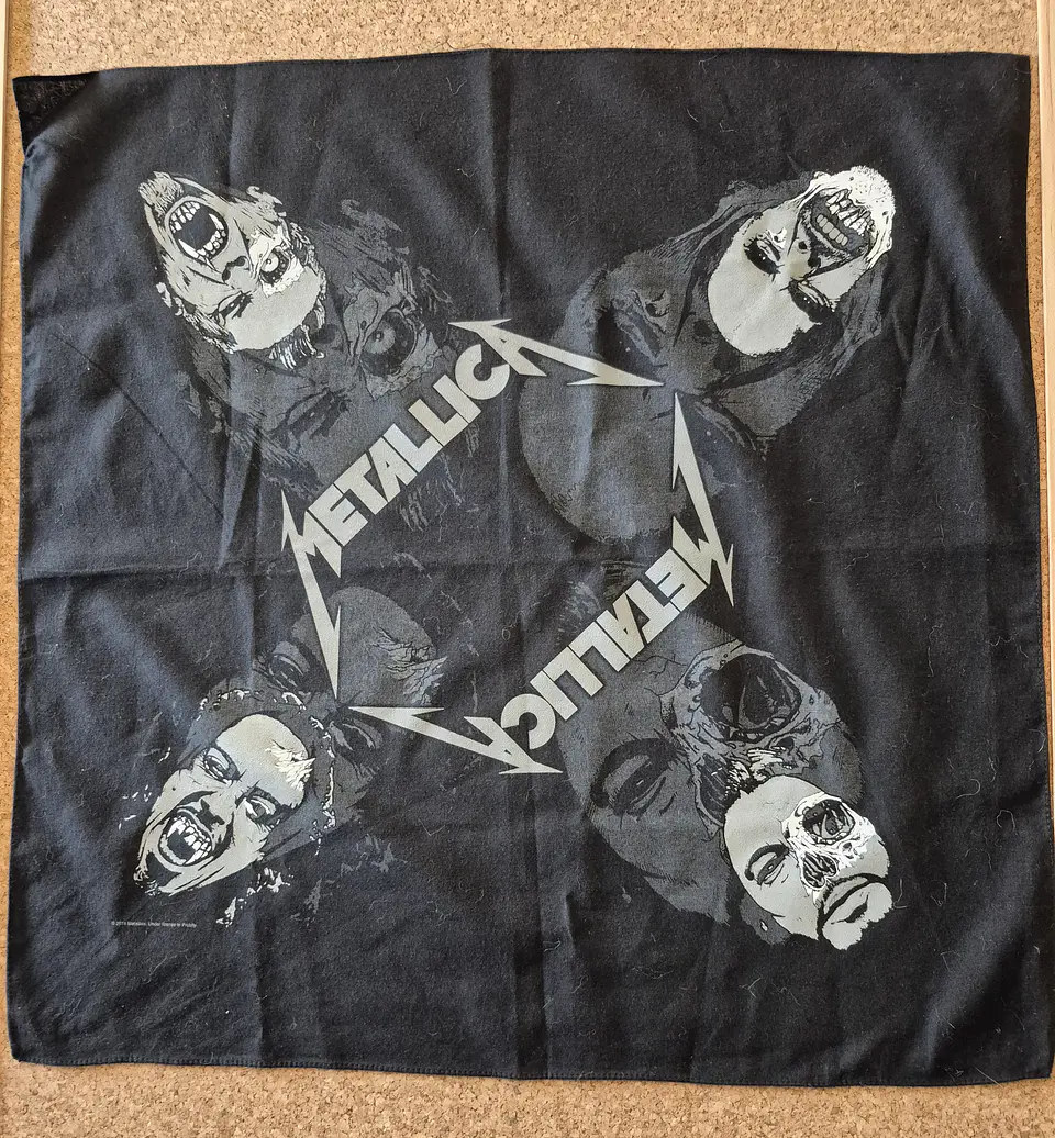 Bandana Metallica - 4 Modelos 3