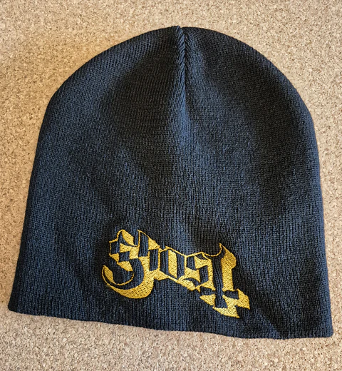 Gorro Ghost - Embroidered Gold Logo