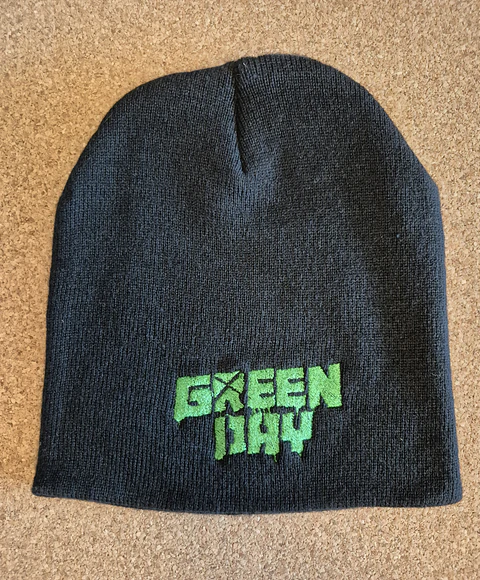 Gorro Green Day - Embroidered Green Logo