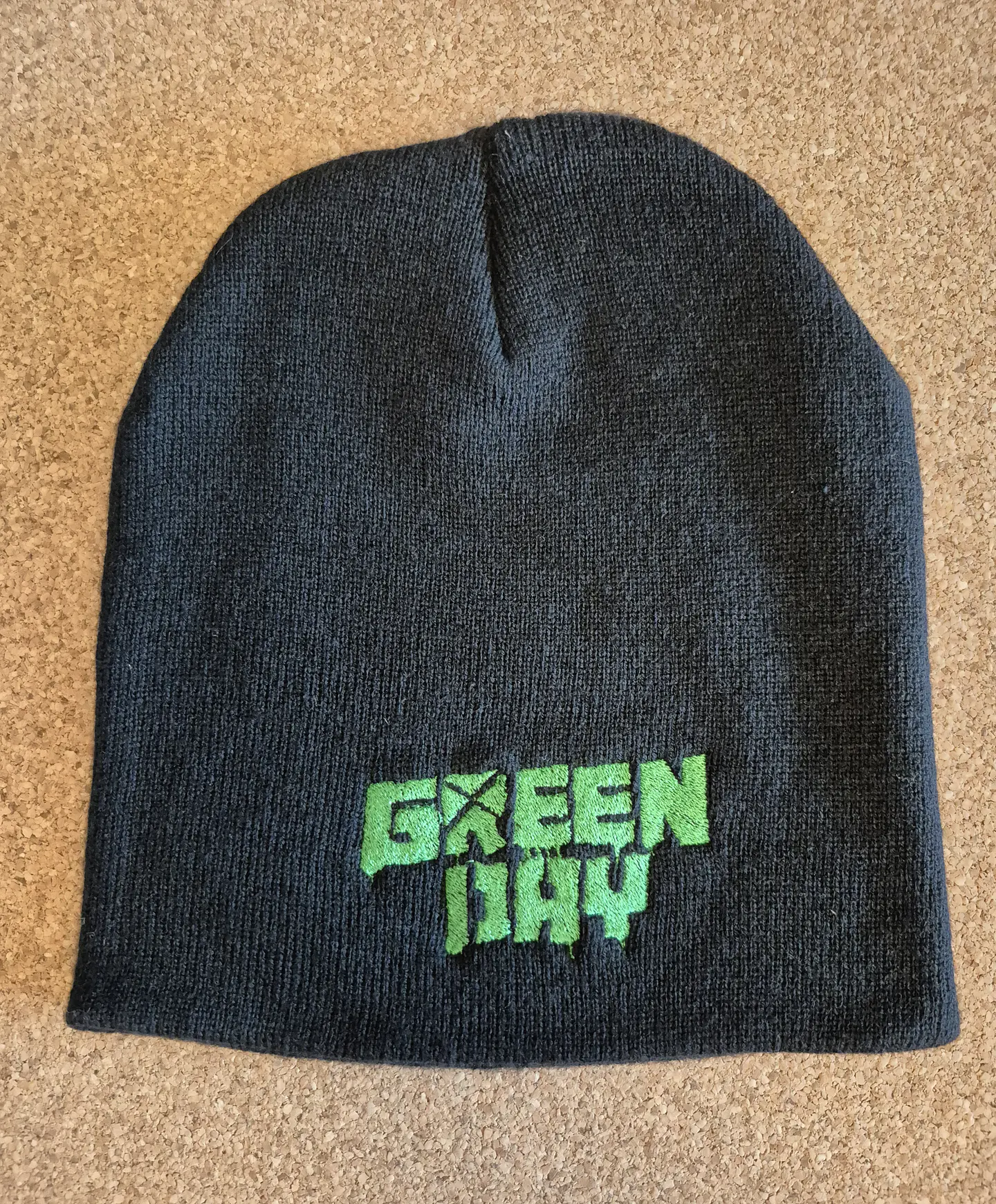 Gorro Green Day - Embroidered Green Logo 1