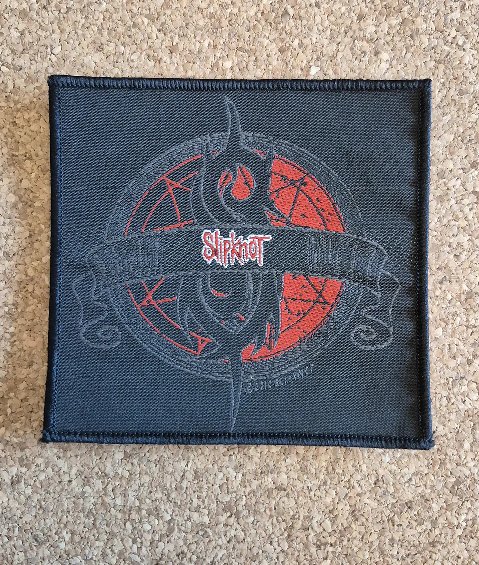 Slipknot Patch - Embroidered & Woven 3 Modelos (Desde 5,00€) 3