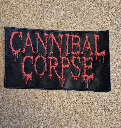 Cannibal Corpse Patch - Embroidered (Sew-on)