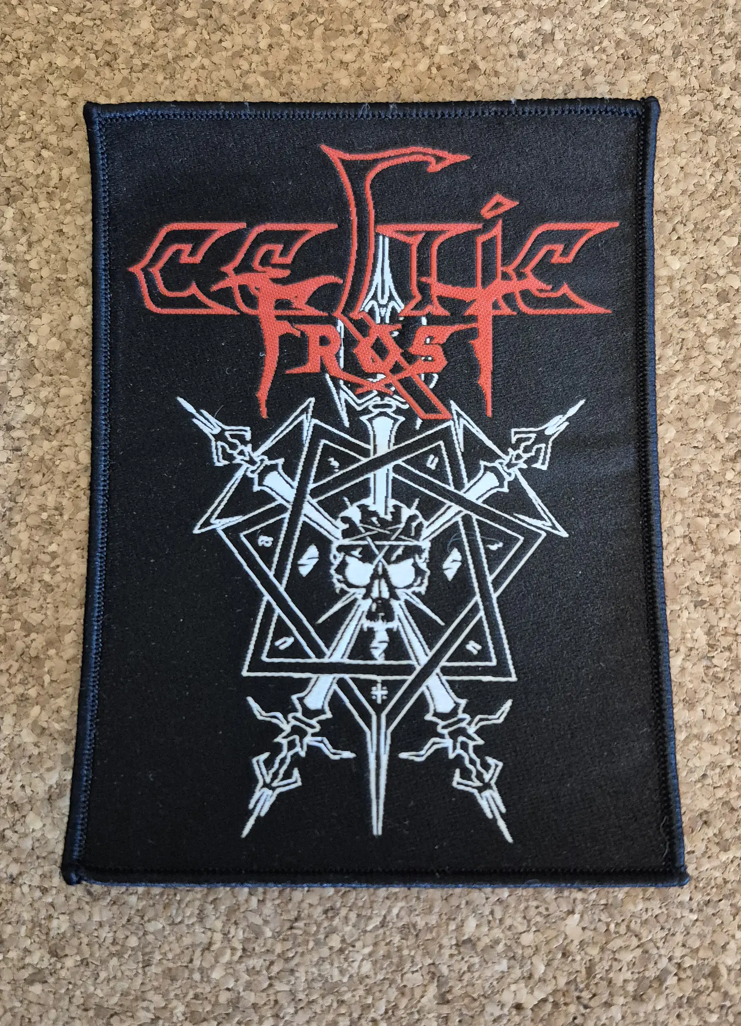 Celtic Frost Patch - Woven (Sew-on) 1