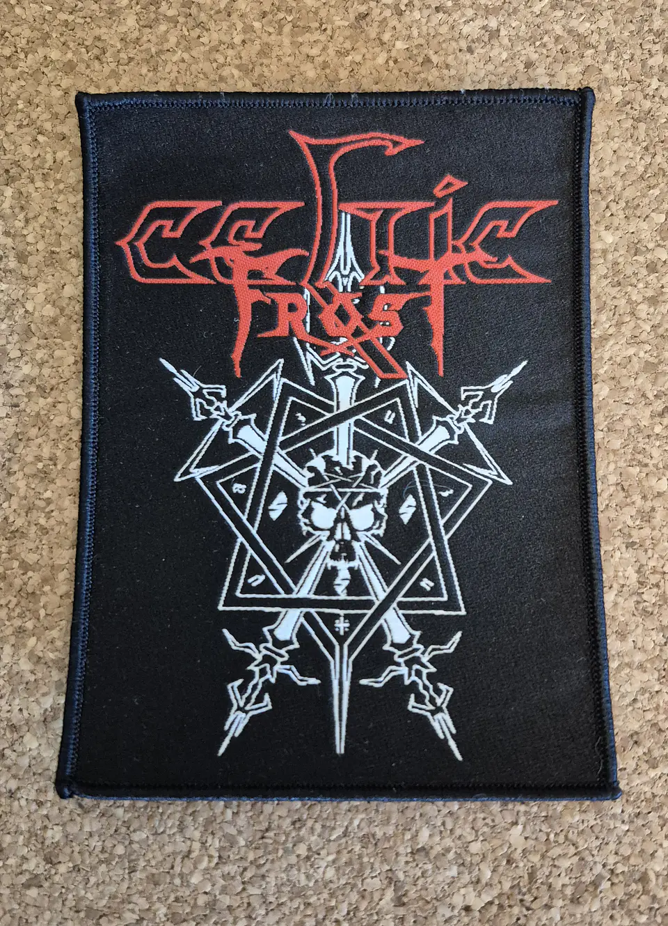 Celtic Frost Patch - Woven (Sew-on) 1