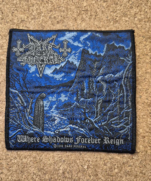 Dark Funeral Patch - Woven & Sew-on 2 Modelos