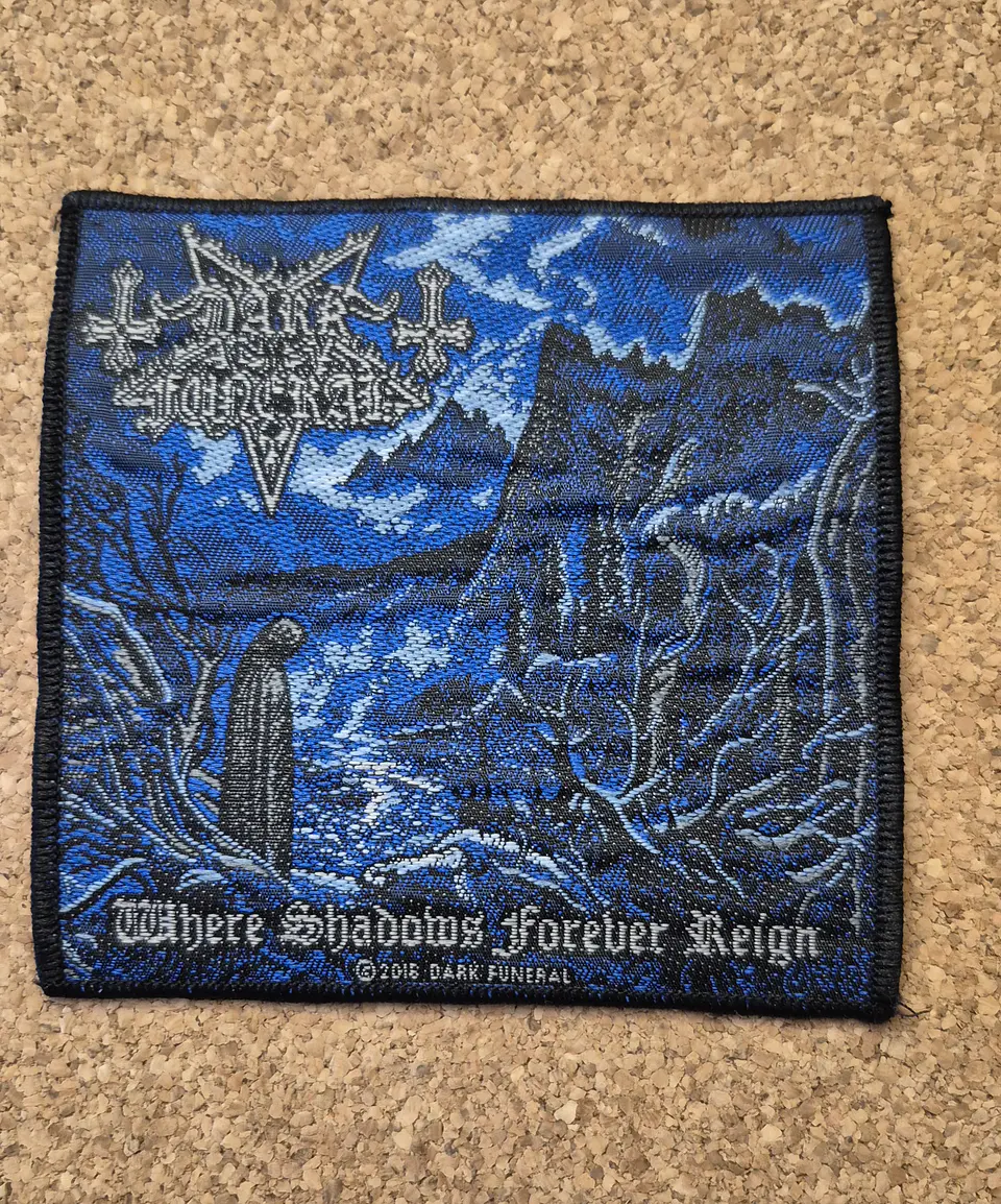 Dark Funeral Patch - Woven & Sew-on 2 Modelos 2