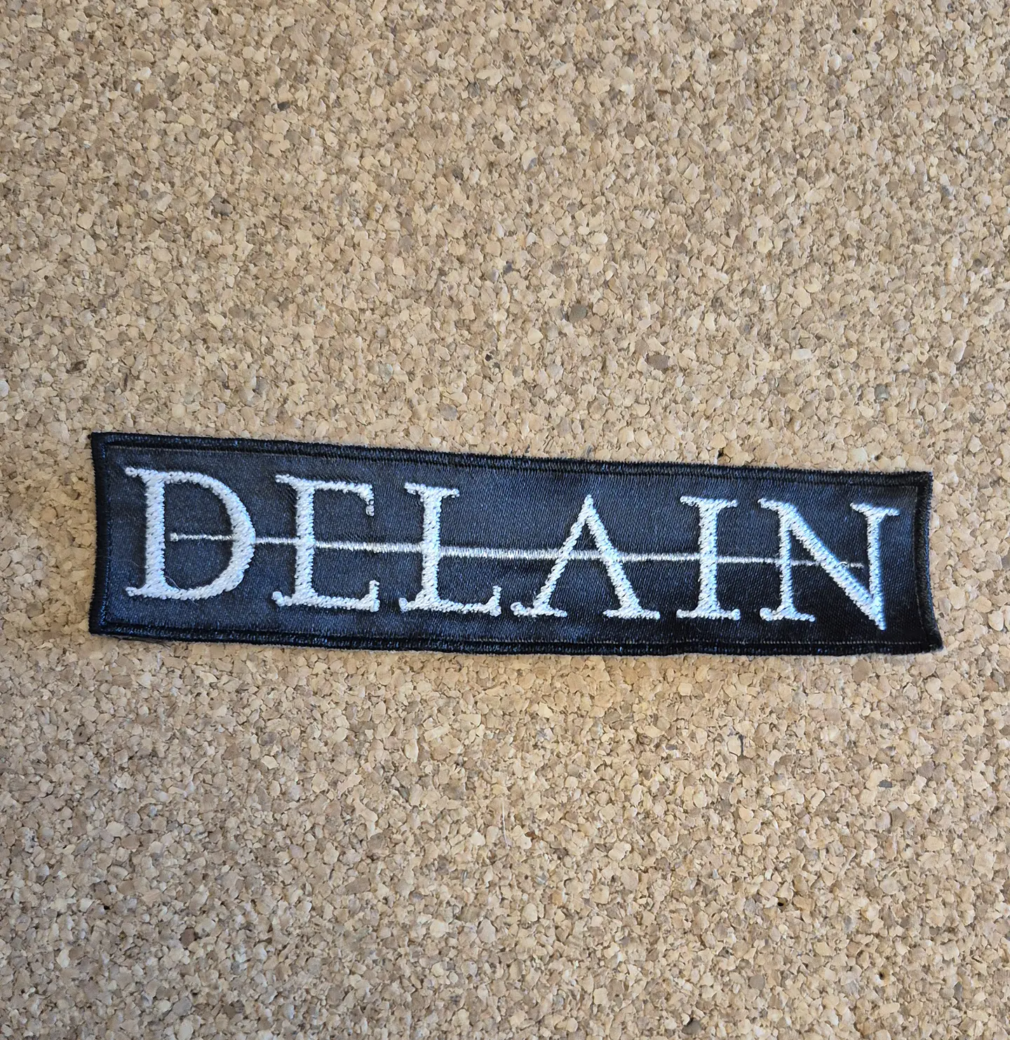 Delain Patch - Embroidered (Sew-on) 1