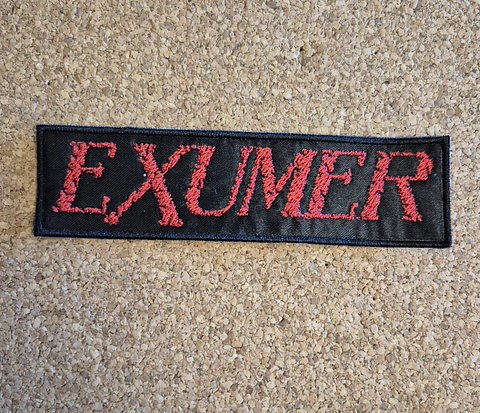 Exumer Patch - Embroidered (Sew-on)