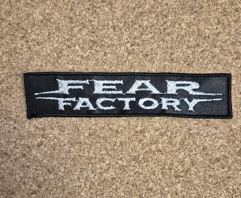 Fear Factory Patch - Embroidered (Sew-on)