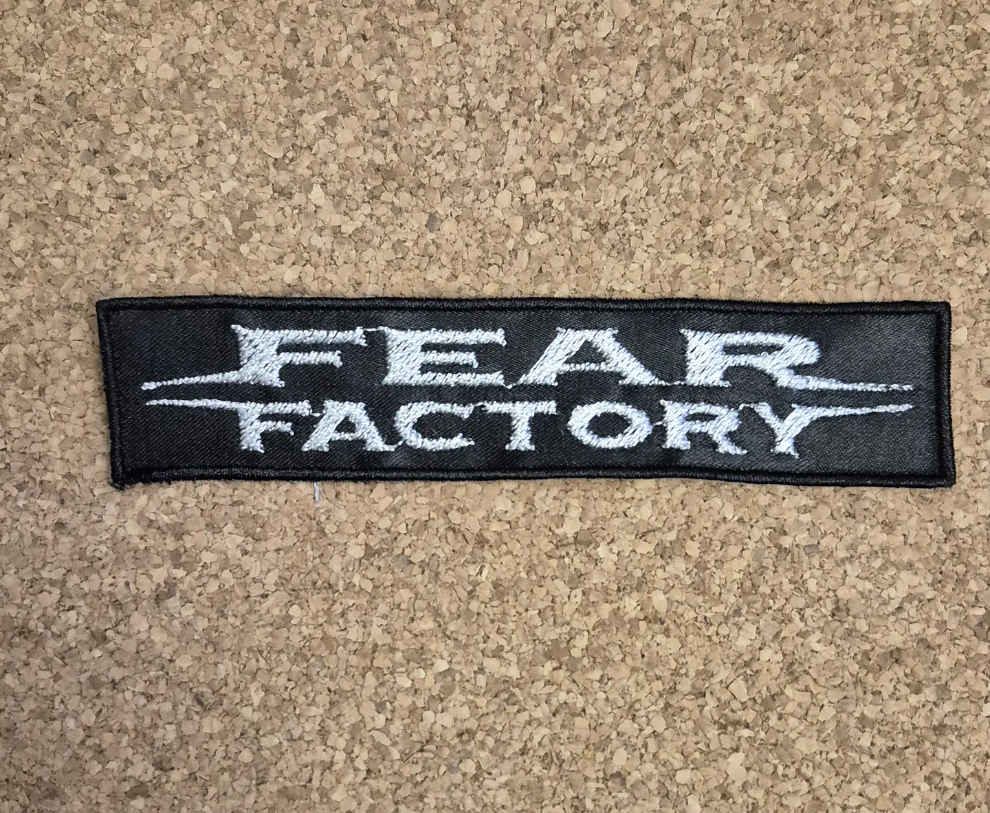 Fear Factory Patch - Embroidered (Sew-on) 1