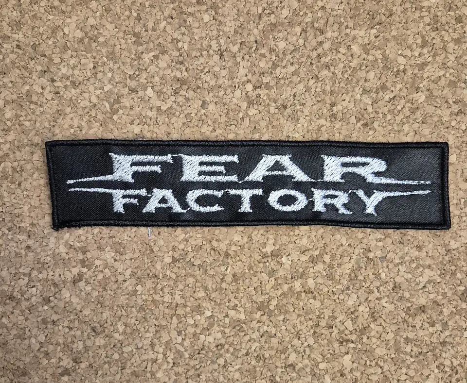Fear Factory Patch - Embroidered (Sew-on) 1