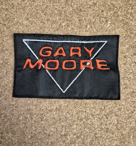 Gary Moore Patch - Embroidered (Sew-on)
