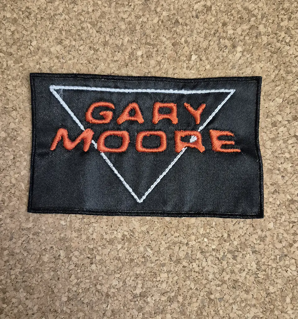 Gary Moore Patch - Embroidered (Sew-on) 1