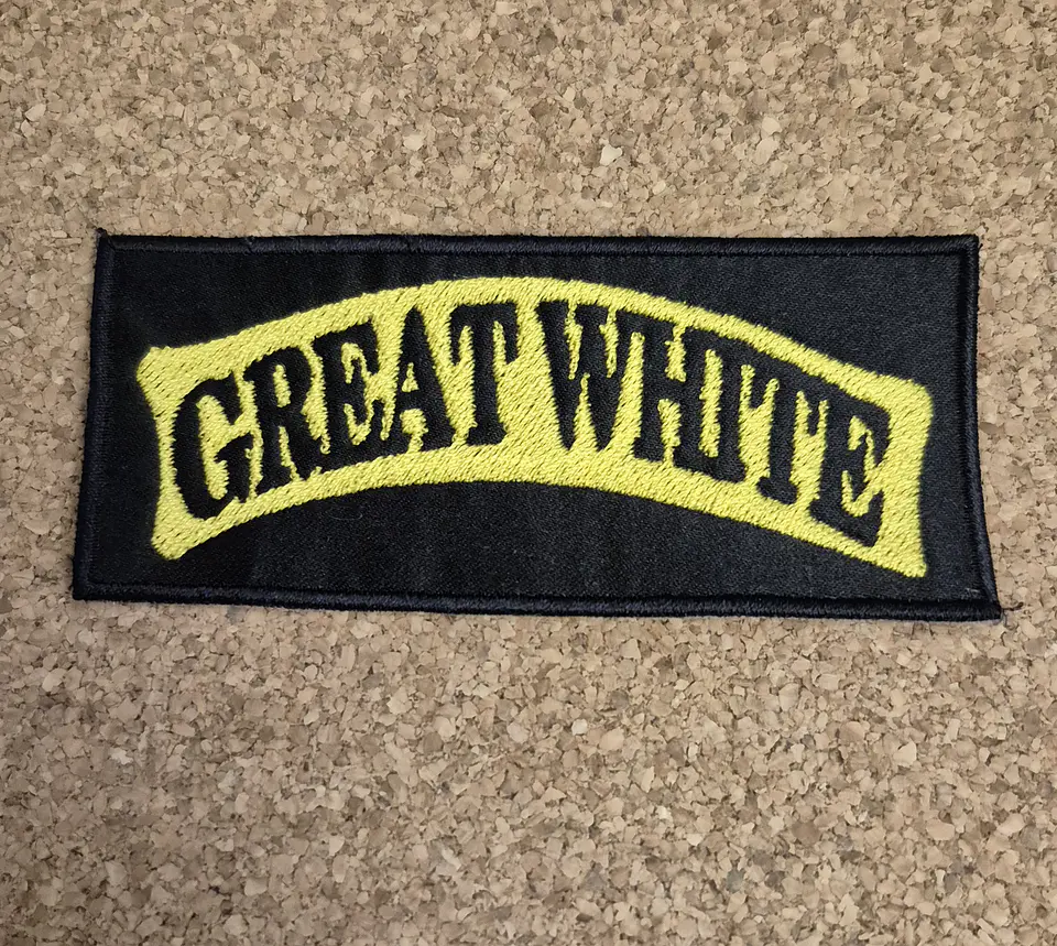 Great White Patch - Embroidered (Sew-on) 1